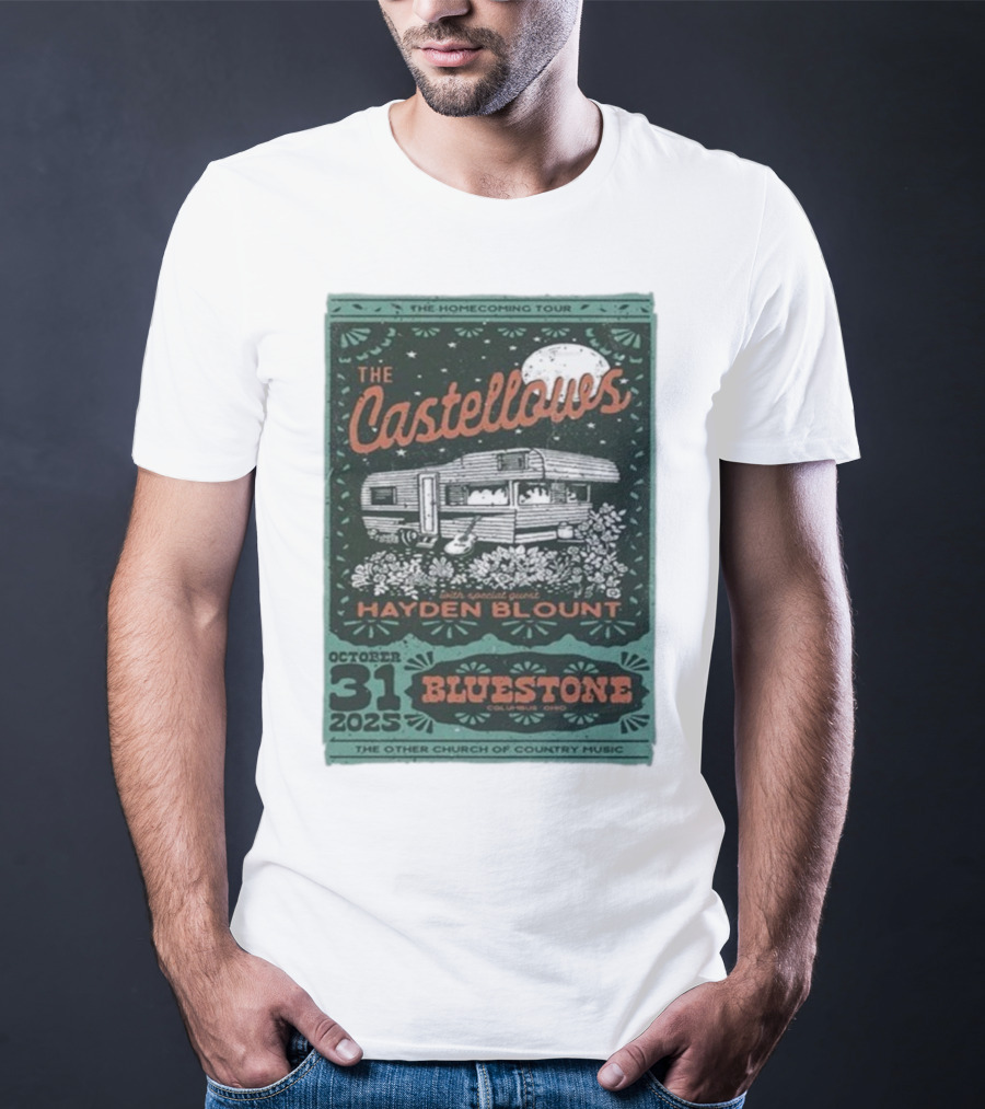 The Castellows Homecoming Tour Hayden Blount Bluestone Columbus October 31 2025 T-Shirt