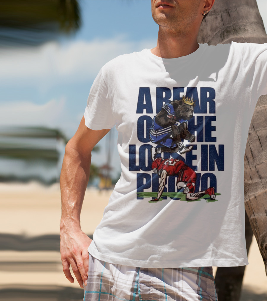 A Bear On The Loose In Provo Jump Over Kansas City Chief T-Shirt