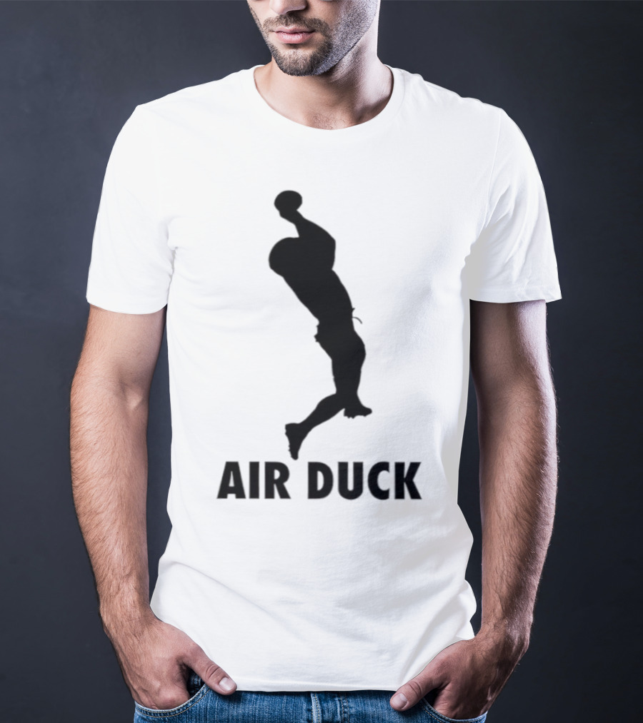 Air Duck Dunk Silhouette Jordan Parody T-Shirt