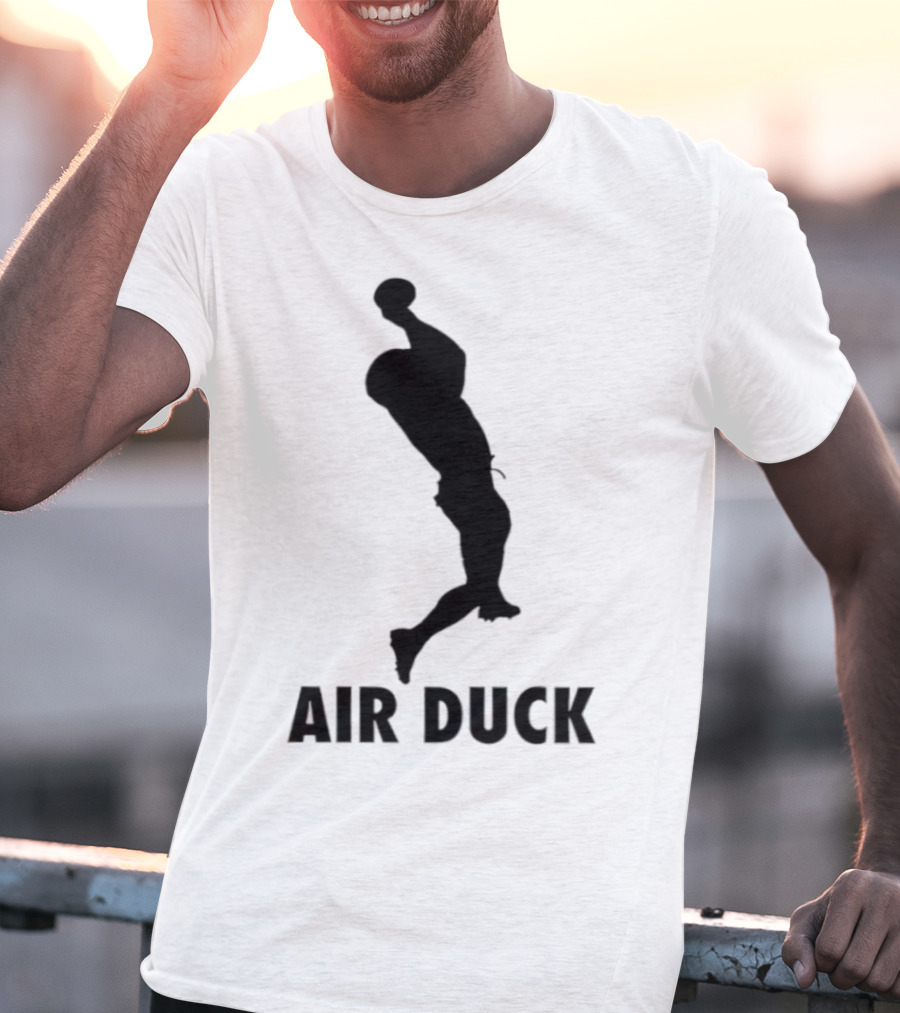 Air Duck Dunk Silhouette Jordan Parody T-Shirt