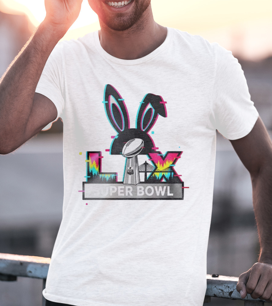 Bad Bunny LVI Super Bowl NFL Halftime Show LAX Stadium T-Shirt