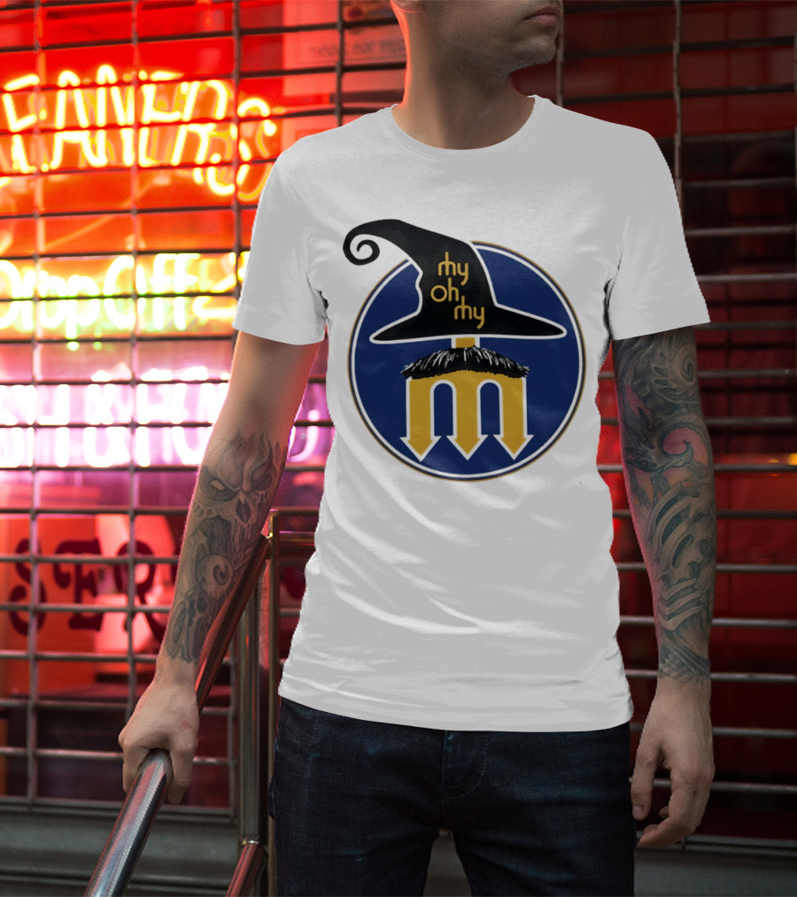 Seattle Mariners Cal Raleigh My Oh My Trident 2025 MLB MVP Magic T-Shirt