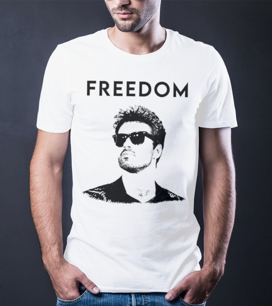 George Michael Freedom Retro Tribute T-Shirt