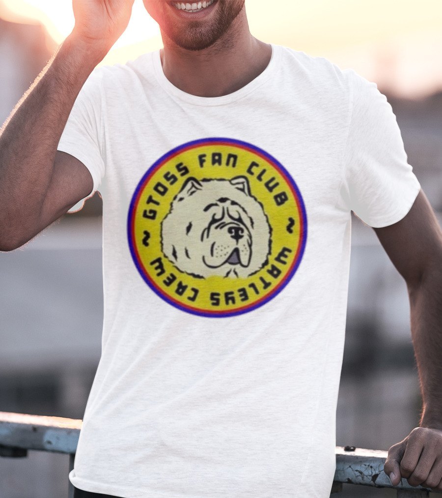 GToss Fan Club Watleys Crew Dog Emblem T-Shirt