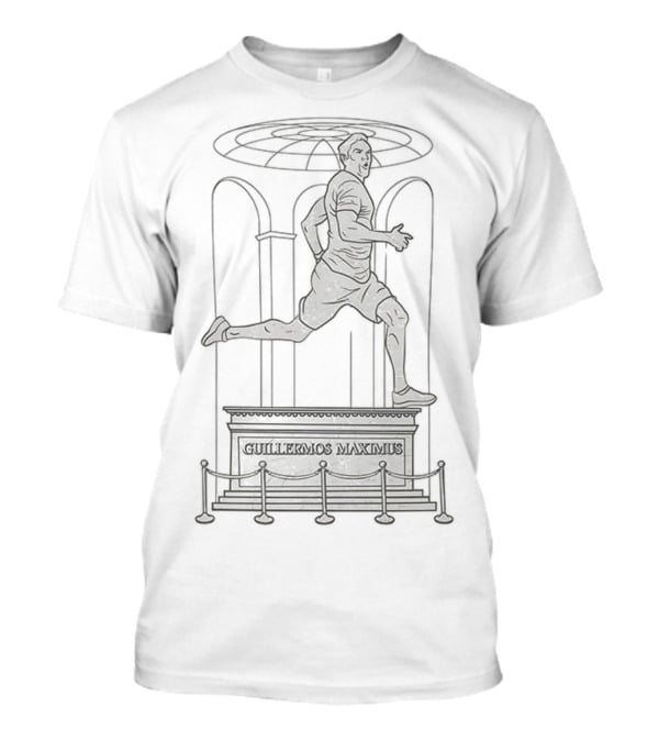 Guillermos Maxiums Running Statue Meme T-Shirt