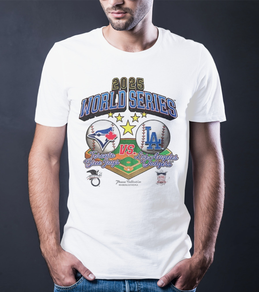 2025 World Series Toronto Blue Jays Vs Los Angeles Dodgers T-Shirt