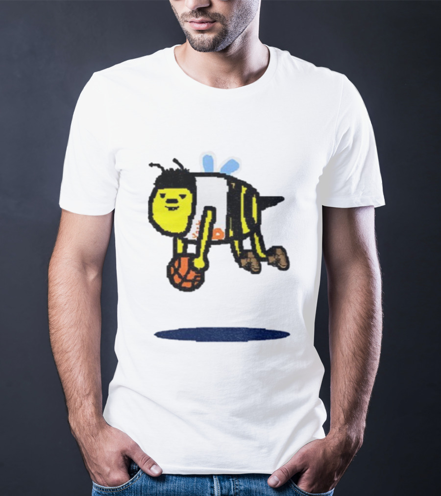 OG Anuno-bee Dribbling Basketball Knicks Paint Style T-Shirt