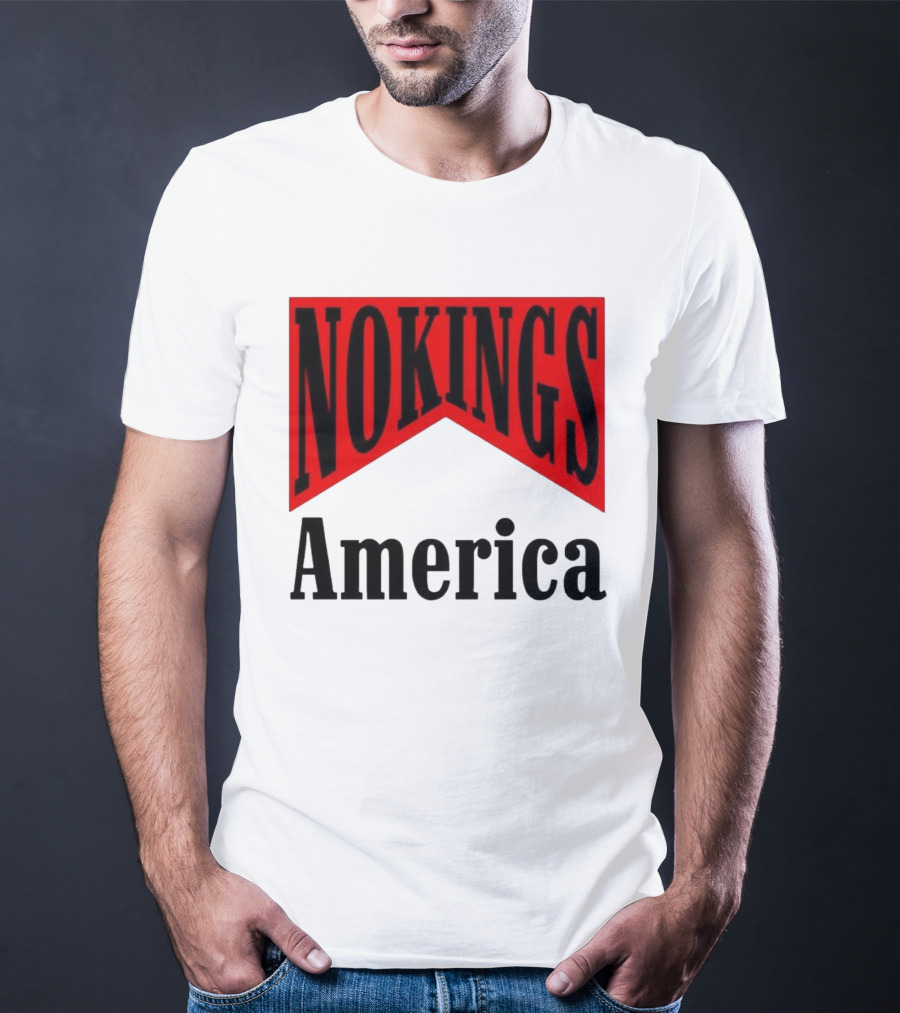 NOKINGS America Medicine Packaging Sarcastic Fashion T-Shirt