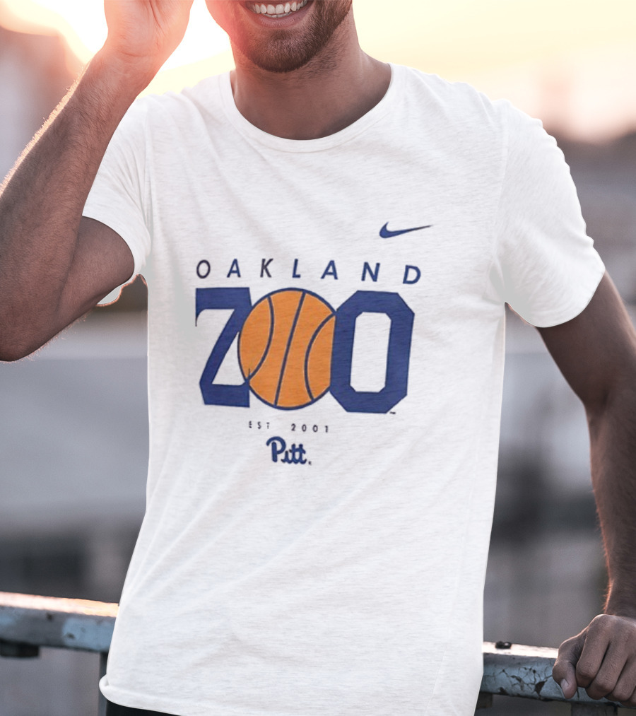 Pitt Oakland Zoo Basketball 2025 Est 2001 Nike T-Shirt