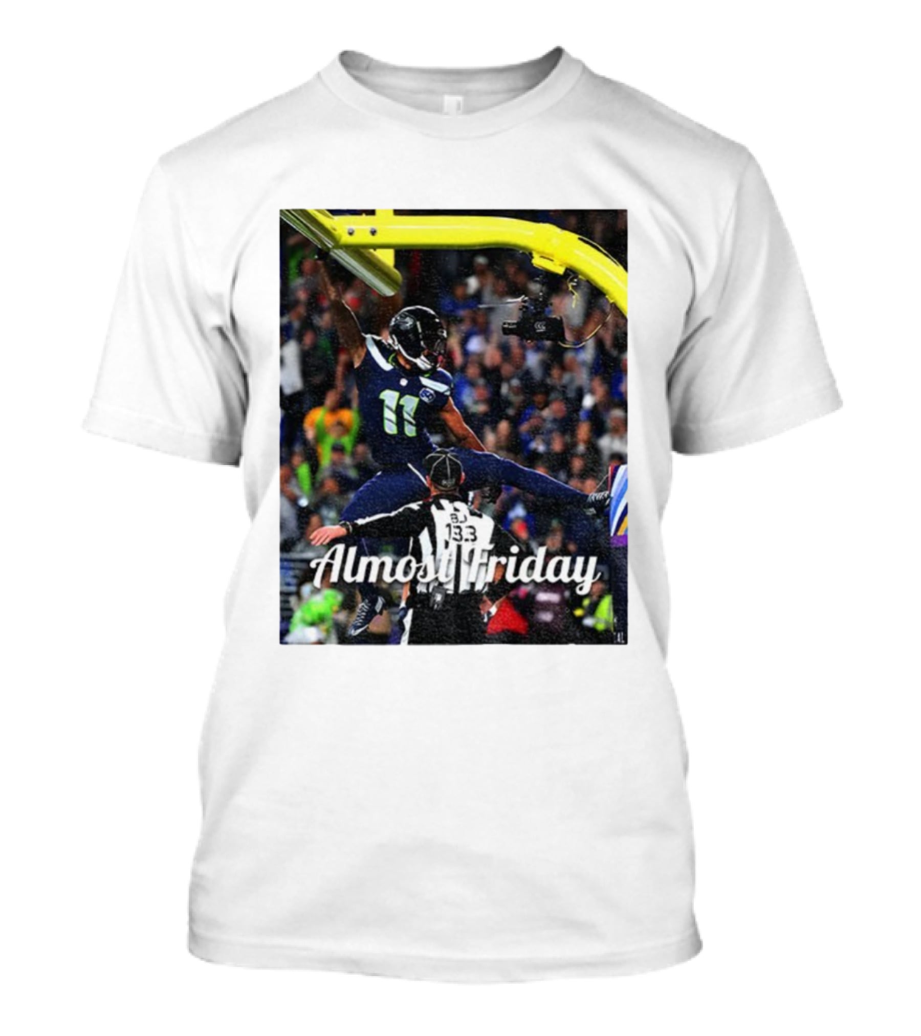 Shaquem Griffin Seattle Seahawks Linebacker NFL Football Almost Friday Game Day Celebrations T-Shirt