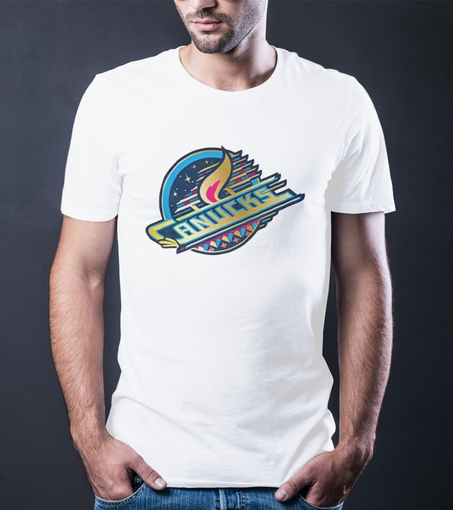Vancouver Canucks Diwali Celebration NHL Hockey Fan Apparel T-Shirt
