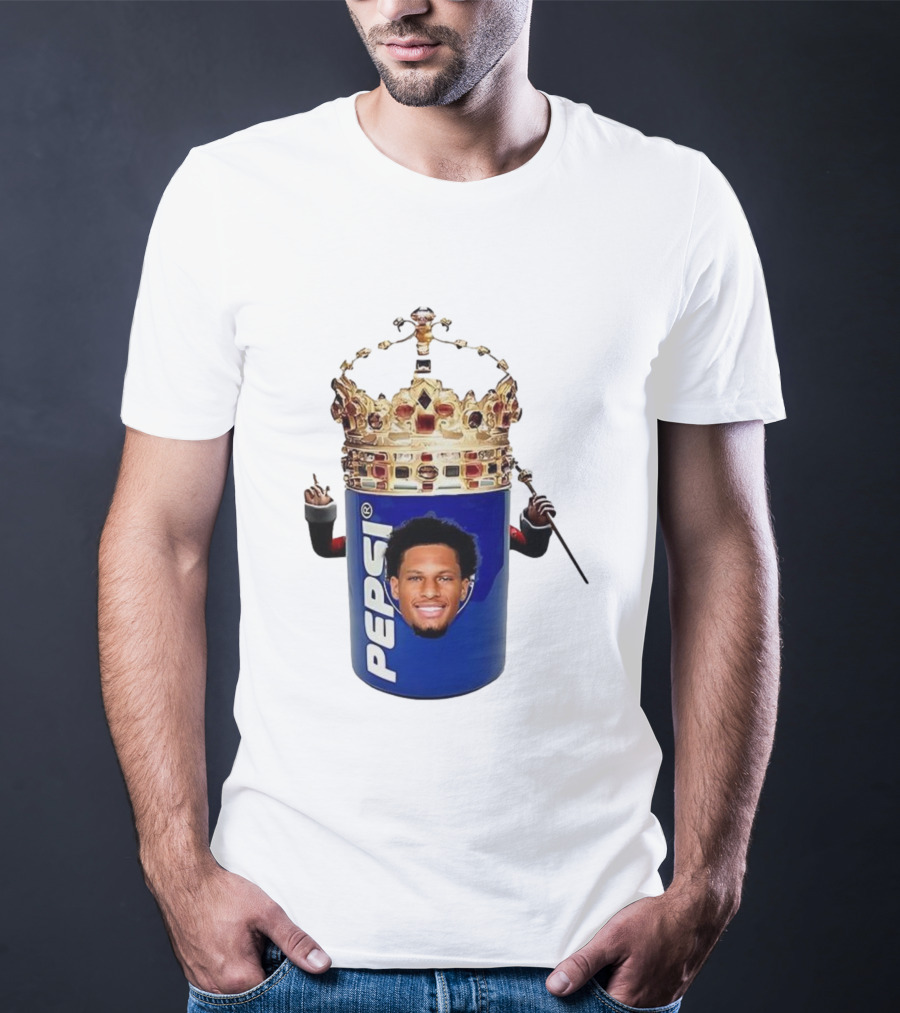 Oronde Gadsden Pepsi Crown Los Angeles Chargers King Parody T-Shirt