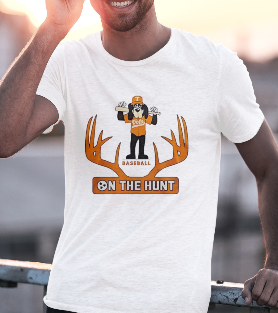 Tennessee Volunteers Baseball Vols On The Hunt T-Shirt
