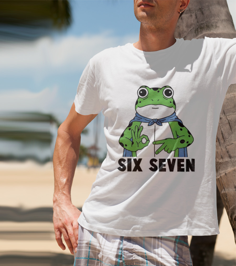 Portland Frog Six Seven Anti Fascism Meme T-Shirt