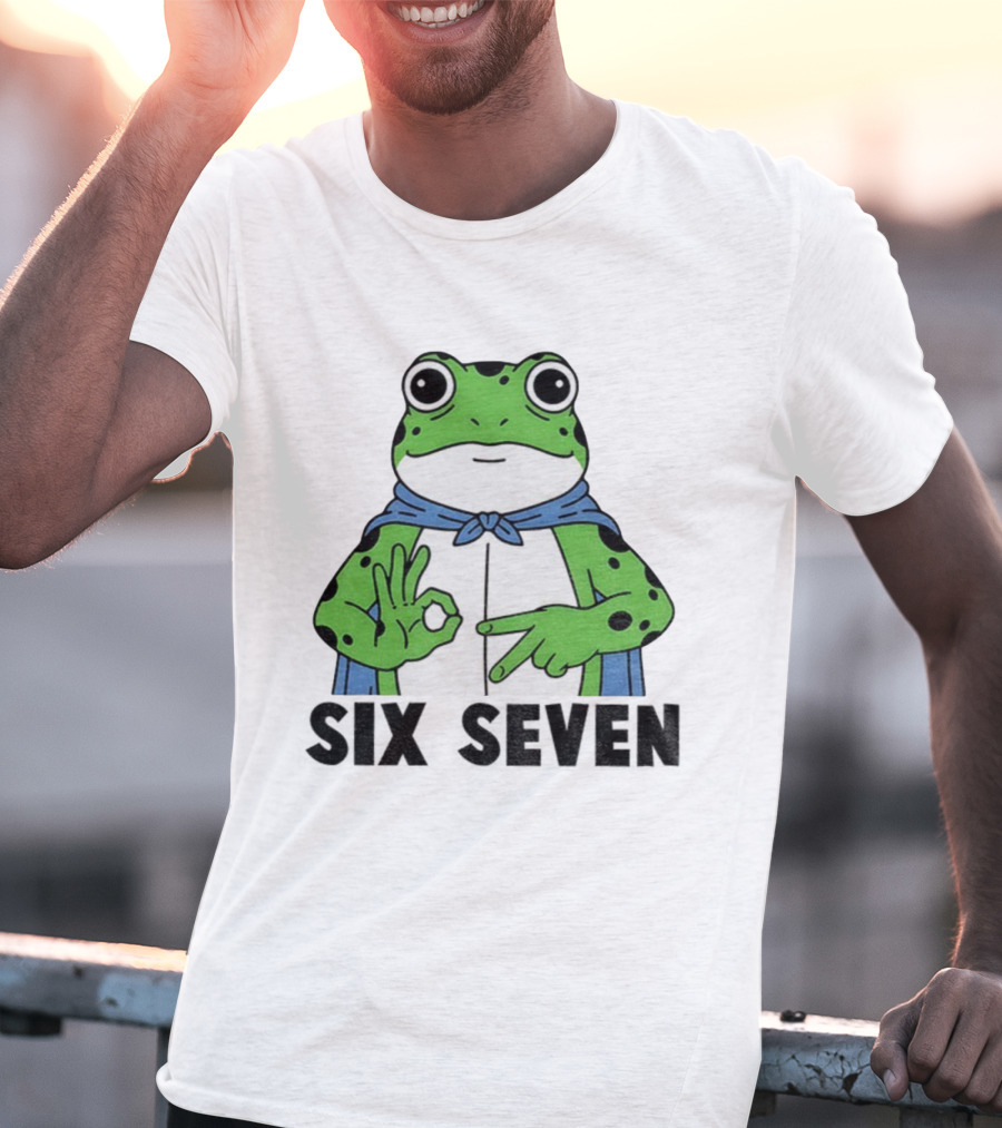 Portland Frog Six Seven Anti Fascism Meme T-Shirt