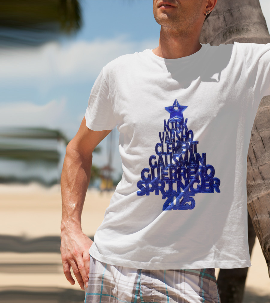 5th Inning World Series Freddie Freeman Kirk Mano Clement Gausman Guerrero Springer 2023 T-Shirt