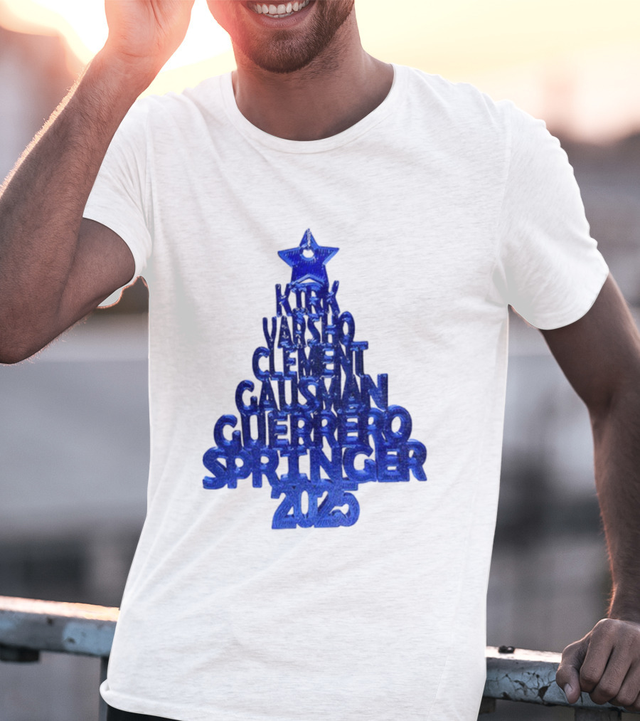 5th Inning World Series Freddie Freeman Kirk Mano Clement Gausman Guerrero Springer 2023 T-Shirt