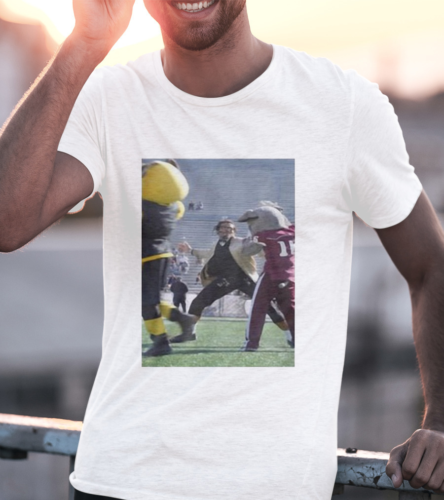 Cam Newton Versus Alabama Crimson Tide Mascot Sports Encounter T-Shirt