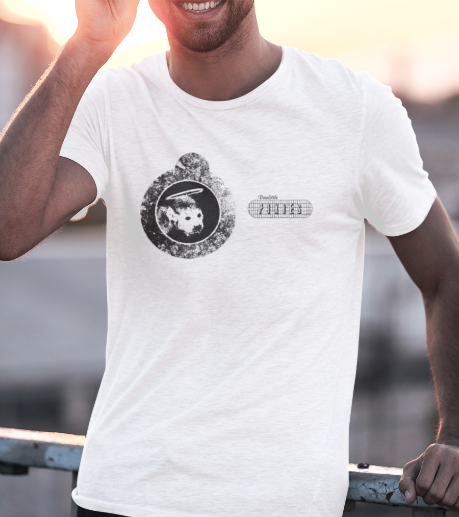 Pixies Doolittle Album Cover Monkey Circle Design T-Shirt