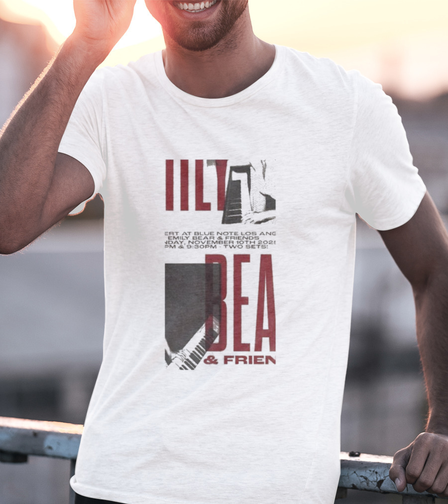Emily Bear And Friends Live Performance November 10 2025 Blue Note Los Angeles T-Shirt