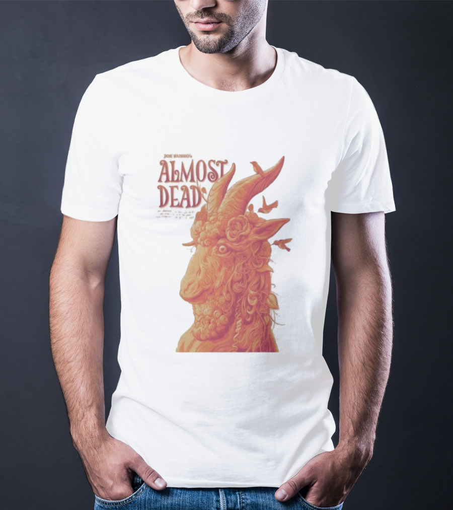 Joe Russo’s Almost Dead Oct 24 2025 Oakland CA Almost Dead Goat T-Shirt