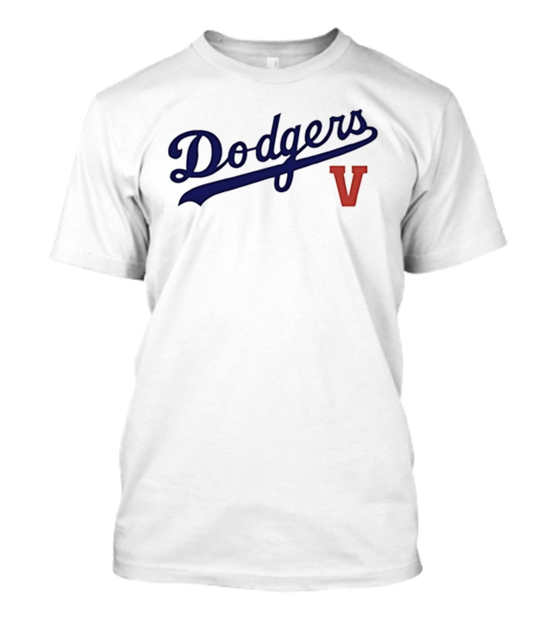 Los Angeles Dodgers V BTS Tae Hyung 95 Baseball Collaboration T-Shirt