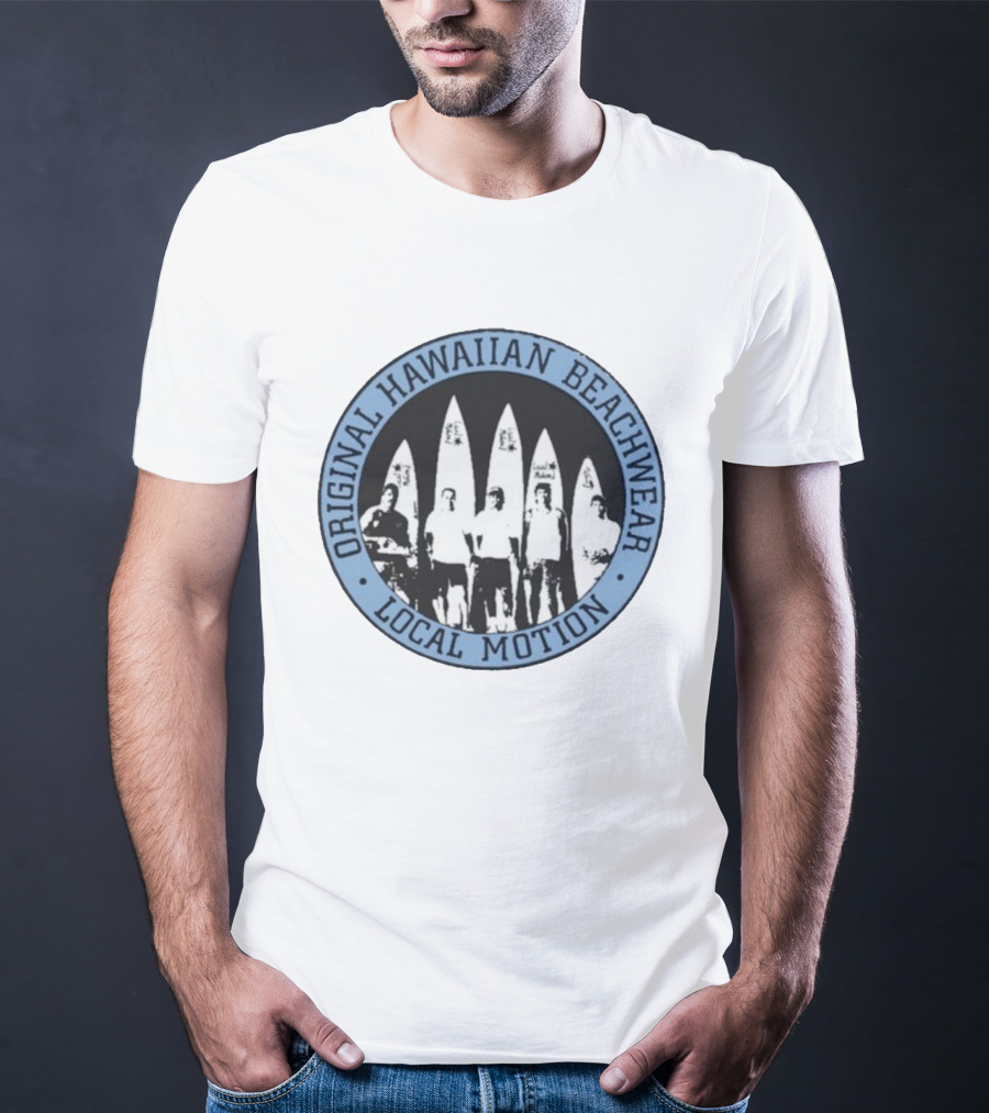 Original Hawaiian Beachwear Local Motion Surfing Bruddahs T-Shirt