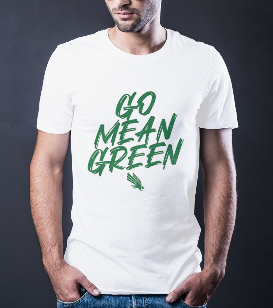 UNT North Texas Go Mean Green Spirit T-Shirt