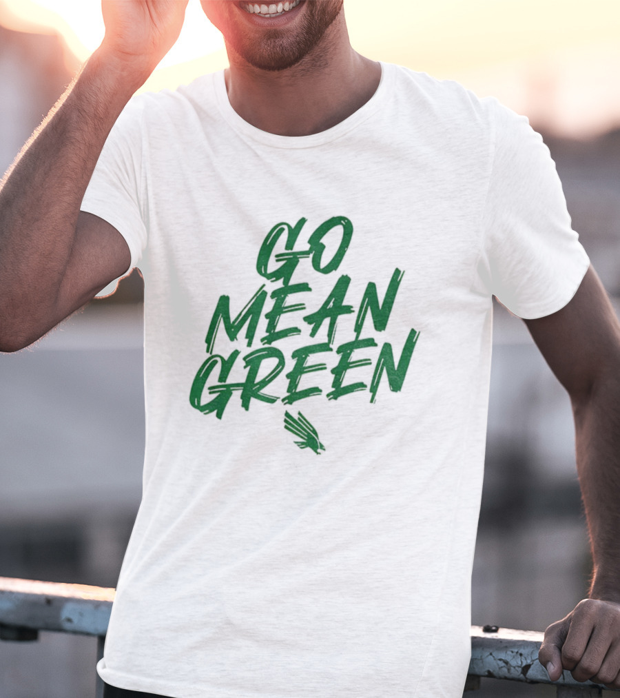 UNT North Texas Go Mean Green Spirit T-Shirt