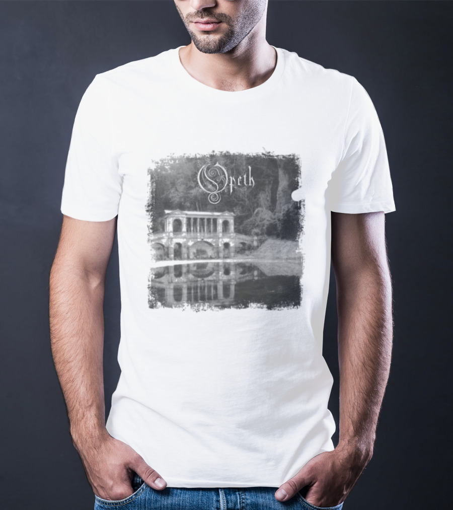 Opeth Morningrise Album Cover Art With Band Logo T-Shirt