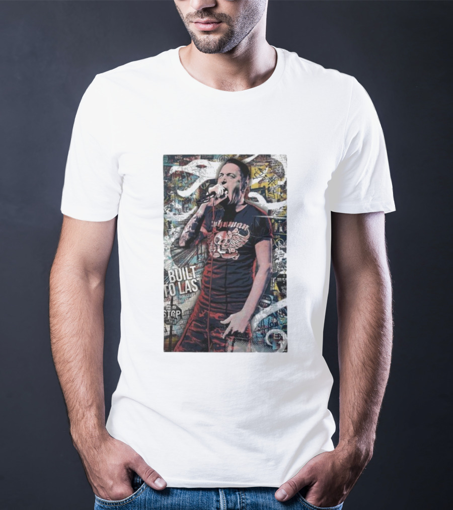 Sick Of It All Built To Last Lou Koller Hardcore Punk NYC Street Art Skull Tattoo T-Shirt