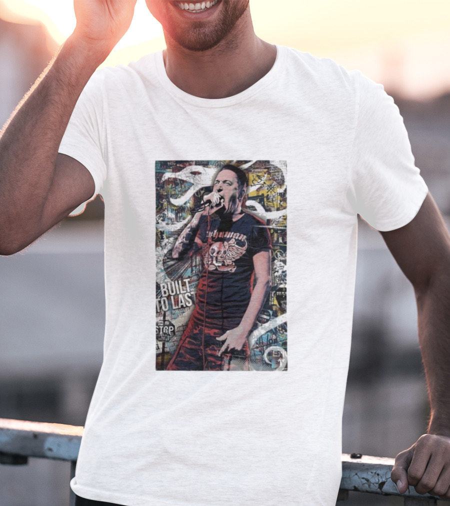 Sick Of It All Built To Last Lou Koller Hardcore Punk NYC Street Art Skull Tattoo T-Shirt