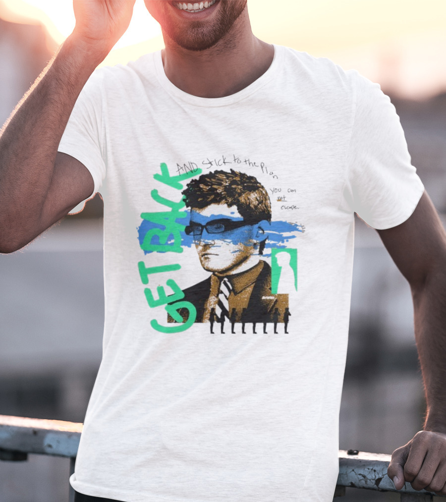 Skibidi Toilet Get Back Secret Agent Stick To The Plan T-Shirt