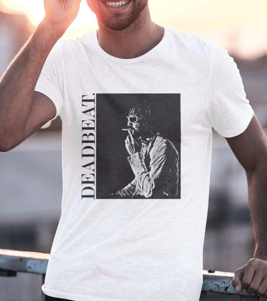 Tame Impala Deadbeat Cigarettes Sunglasses Retro Portrait T-Shirt