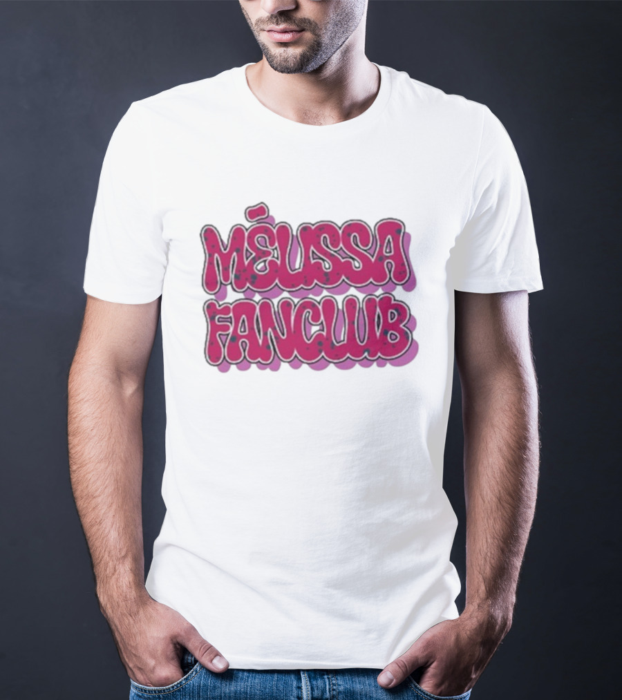 Melissa Fanclub Star Academy Plum Bubble Letters T-Shirt