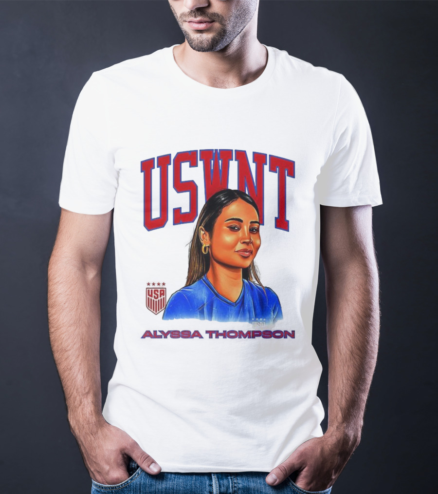 USWNT Alyssa Thompson United States Soccer Team T-Shirt