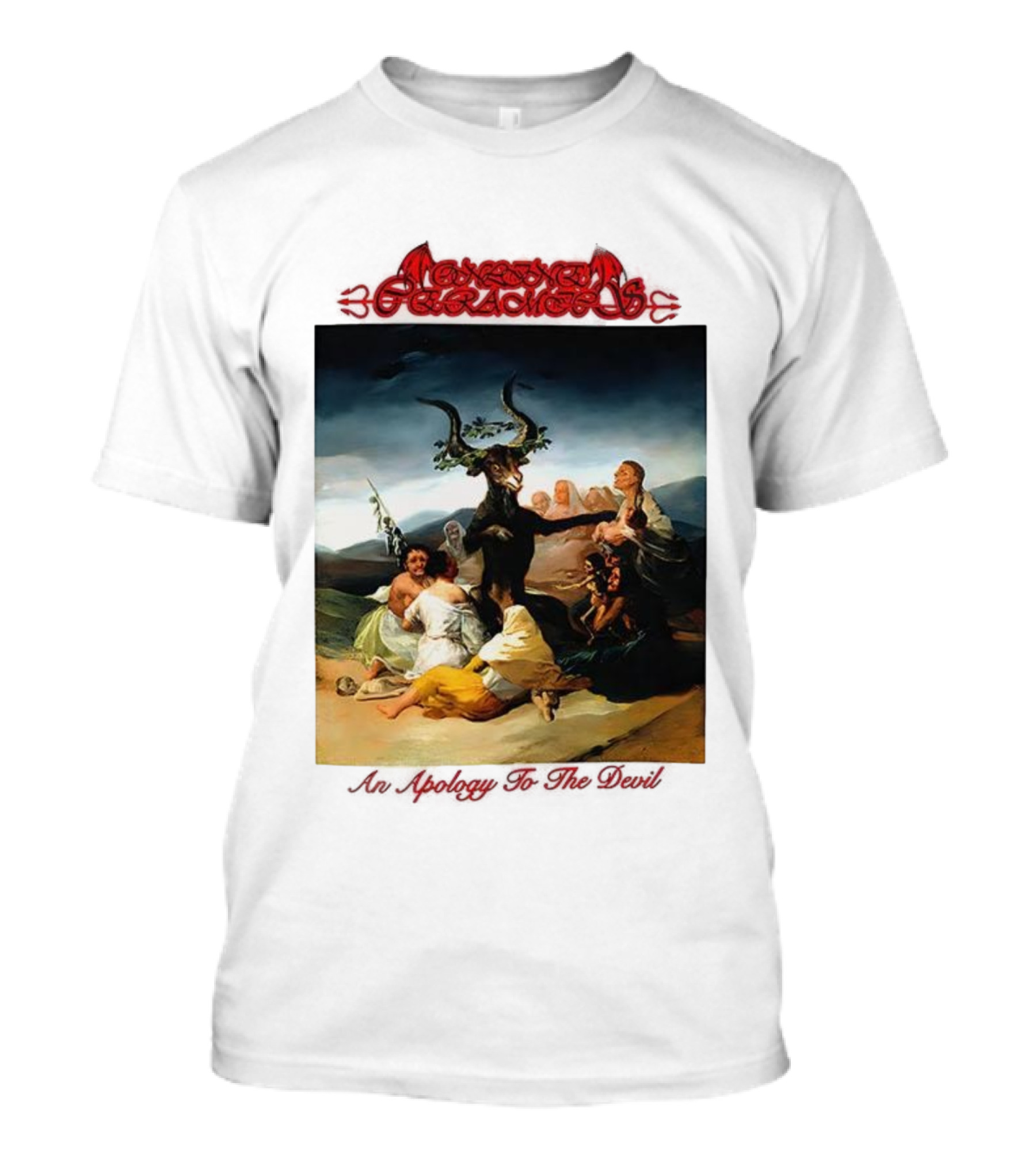 Apology To The Devil Witches’ Sabbath Halloween T-Shirt