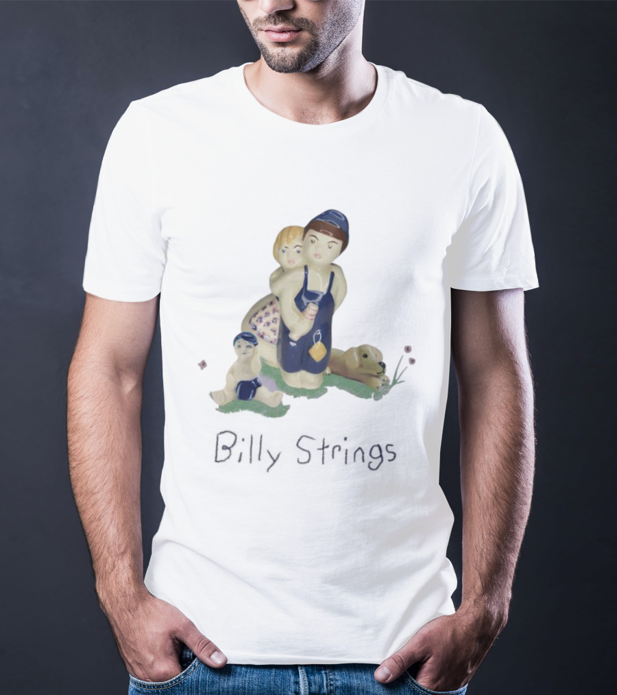 Billy Strings The Family Strings Figurine Style T-Shirt