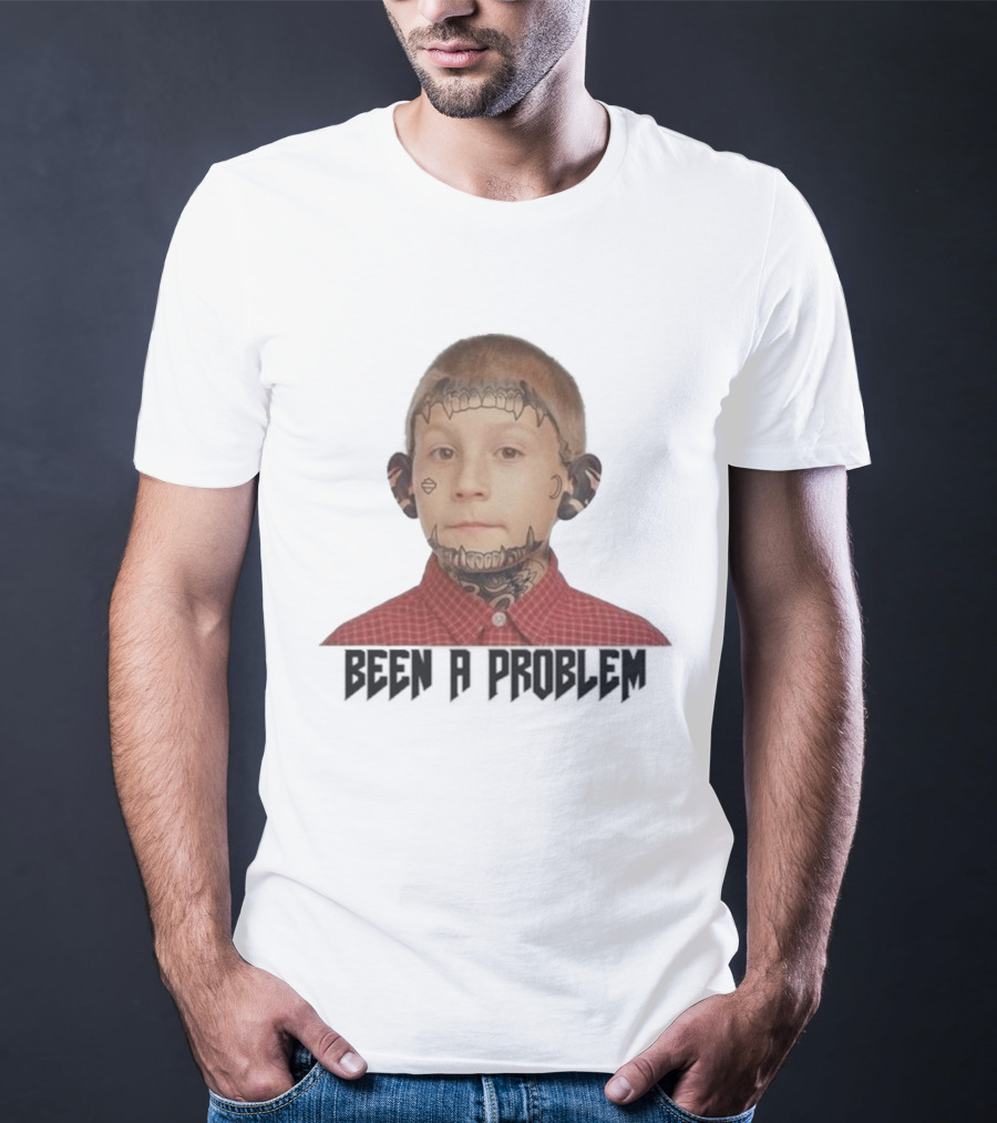 Caskey Tattoo Face Been A Problem T-Shirt