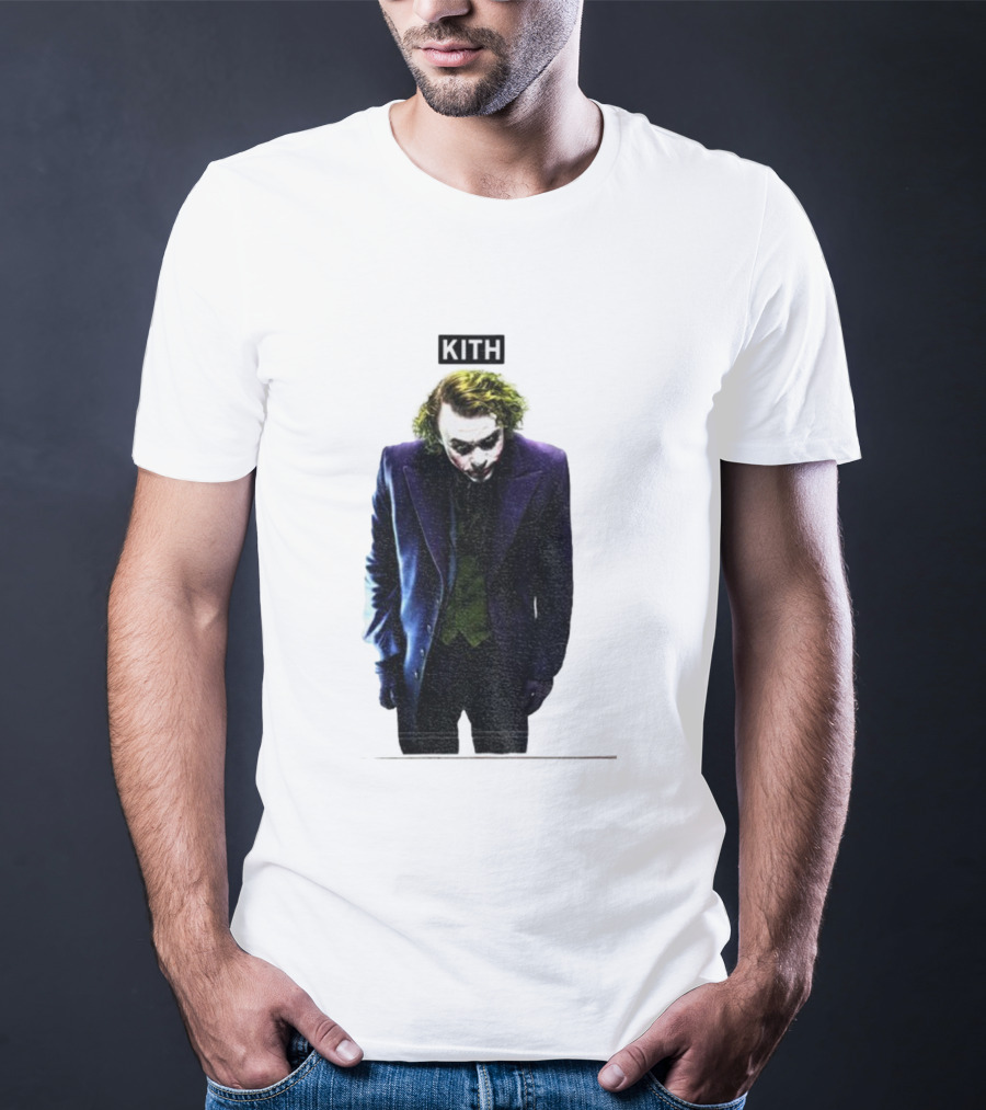 Dodgers Batman Kith Joker Collaboration T-Shirt
