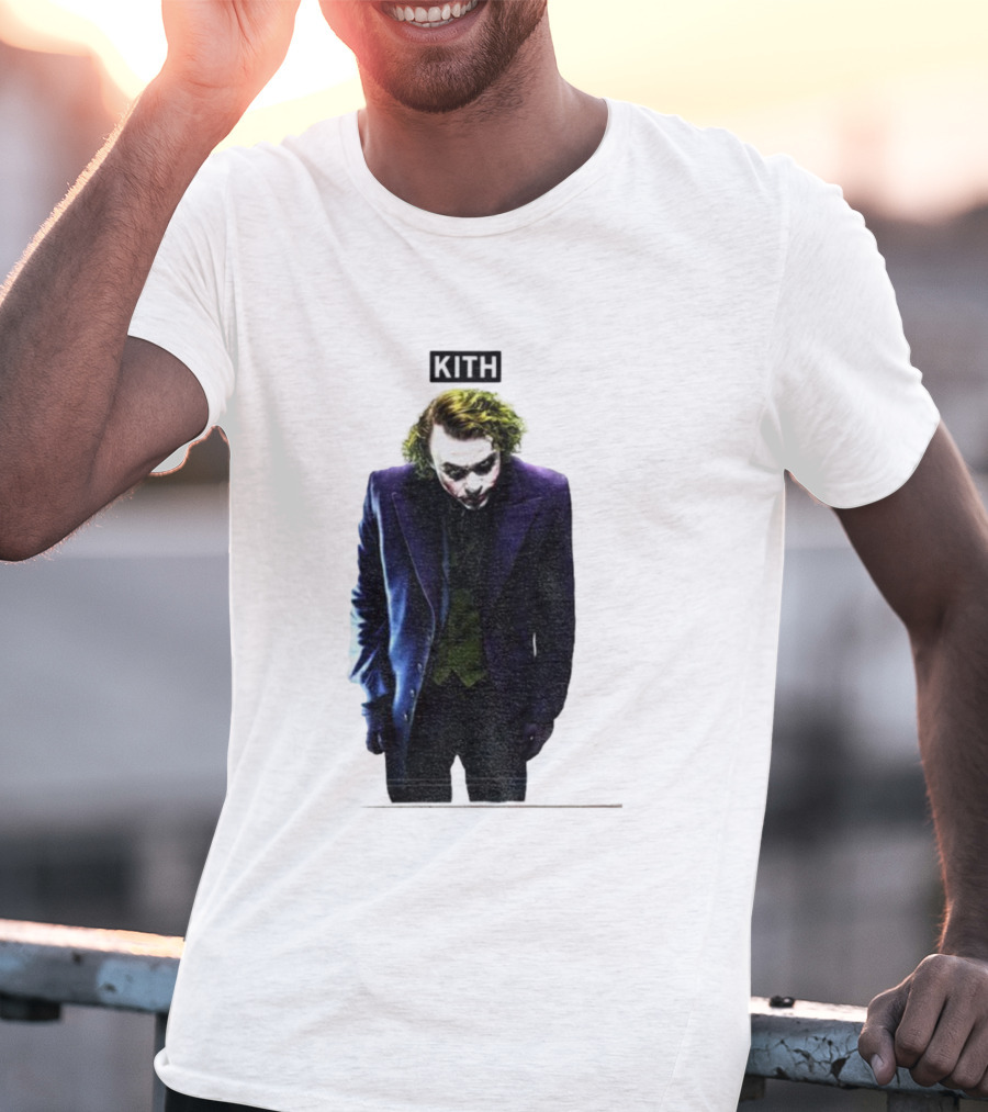 Dodgers Batman Kith Joker Collaboration T-Shirt