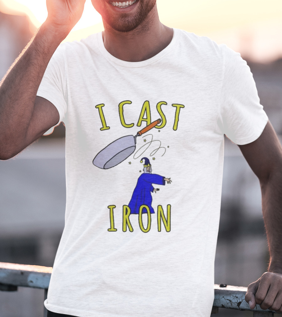 I Cast Iron Wizard With Magic Pan T-Shirt