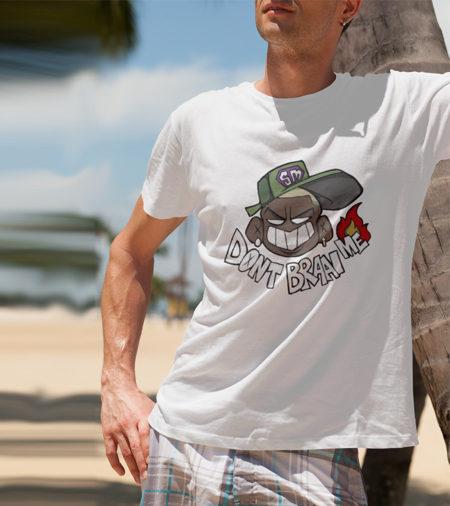 Kindlynxsh SM Cap Fire Emoji Don't Braai Me T-Shirt