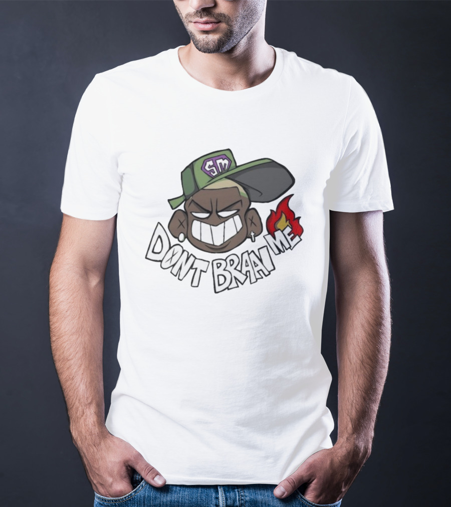 Kindlynxsh SM Cap Fire Emoji Don't Braai Me T-Shirt
