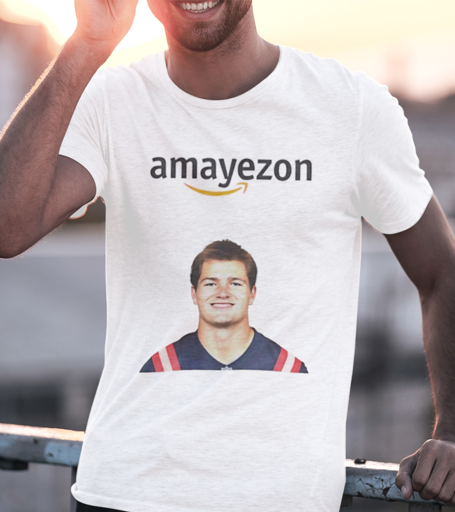 New England Patriots Mac Jones Amayezon T-Shirt