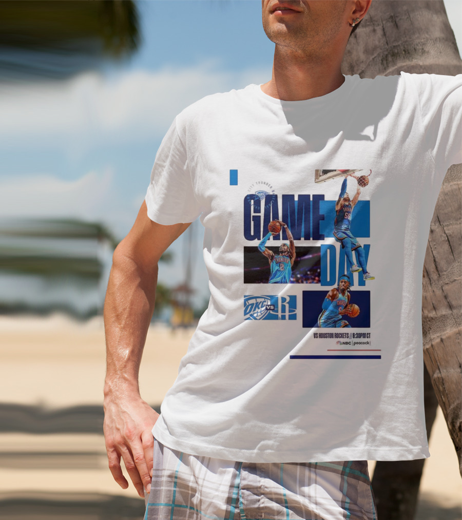 Oklahoma City Thunder Game Day NBA 2025 T-Shirt