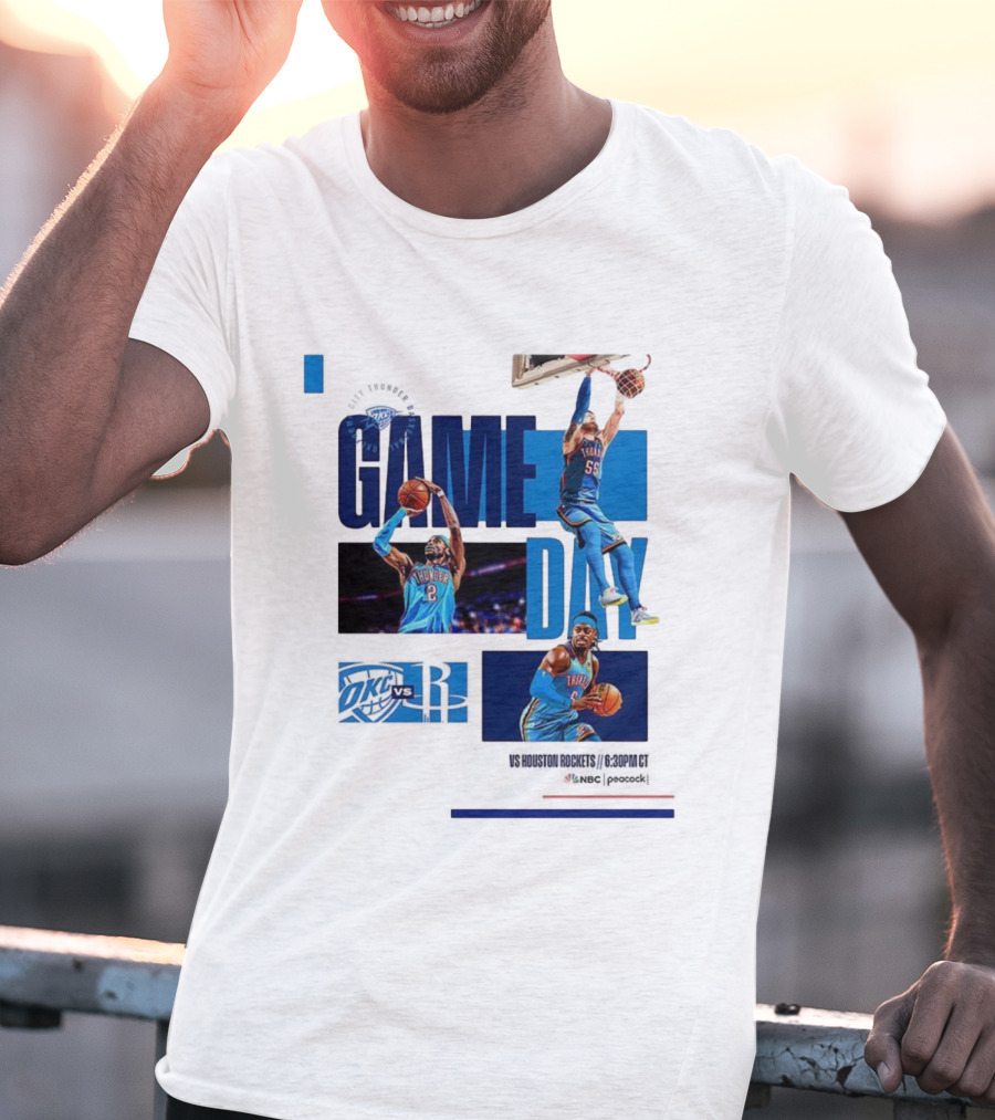 Oklahoma City Thunder Game Day NBA 2025 T-Shirt