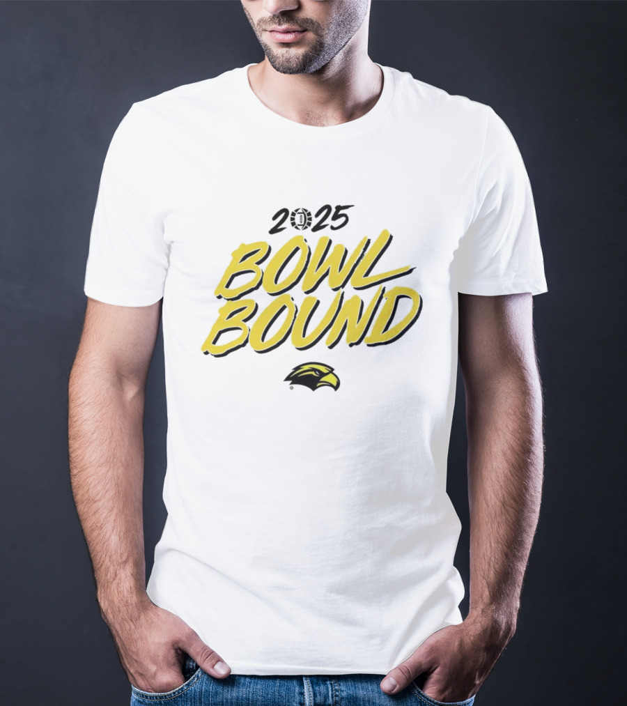 Southern Miss Golden Eagles 2025 Bowl Bound Football T-Shirt
