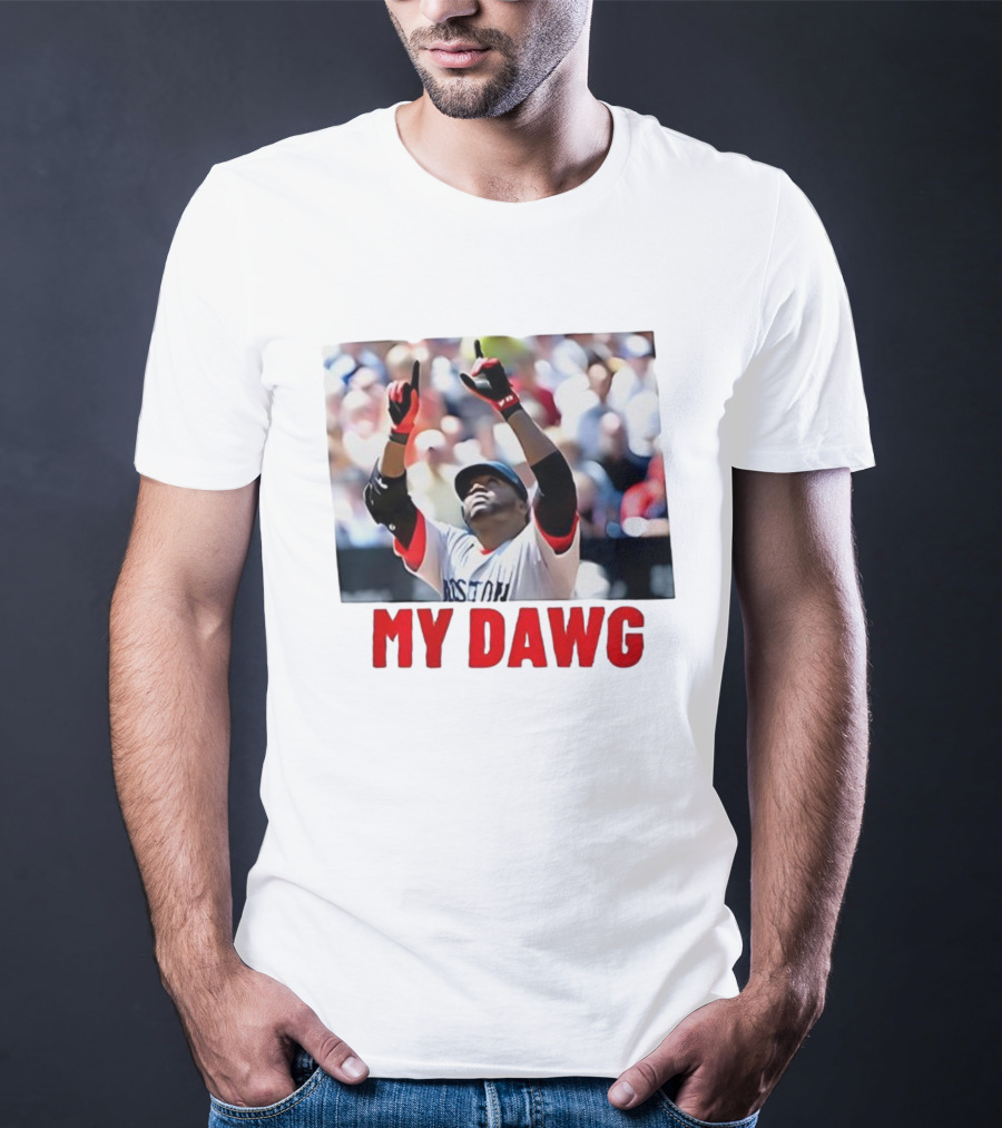 Vladimir Guerrero Jr. David Ortiz My Dawg Toronto Blue Jays Boston Red Sox 2025 T-Shirt