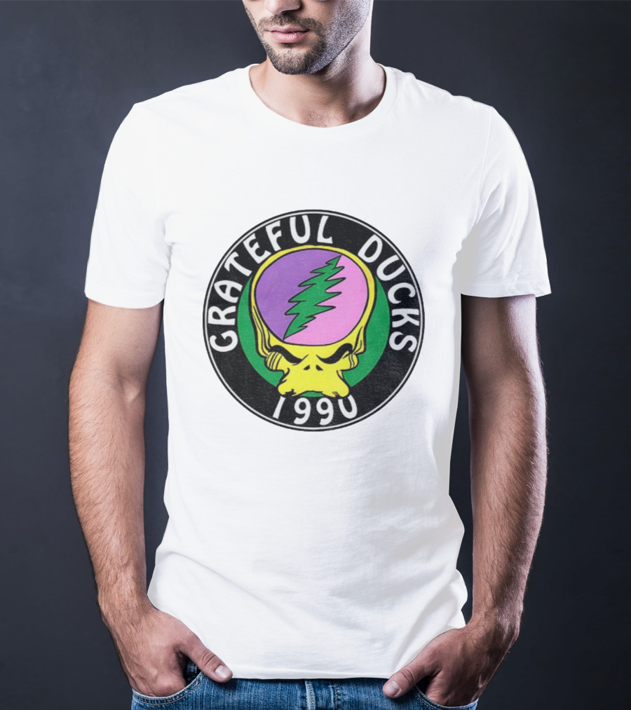 Grateful Ducks 1990 Football Game Day Grateful Dead X Oregon Ducks T-Shirt